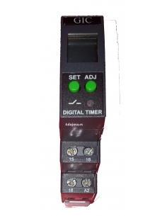 DIN rail digital multifunction timer 2