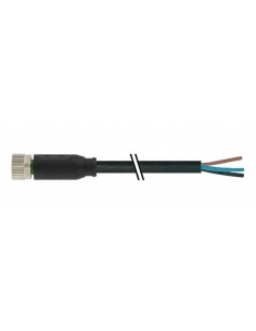 3 wire cable with M8 female connector 5m - ADAJUSA 2