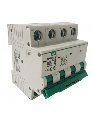 Magnetotérmico 4 polos 2A DC - LS