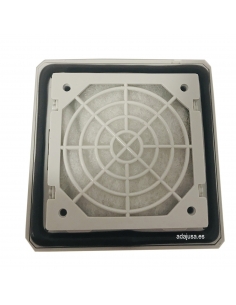 Rejilla con filtro para ventilador 110x110mm 2
