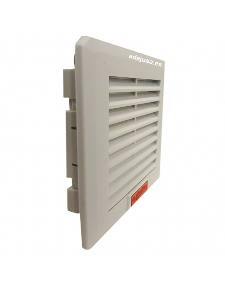 Rejilla con filtro para ventilador 110x110mm
