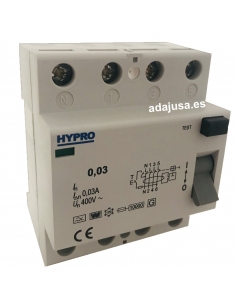 Diferencial 4 polos 40A 30mA Superinmunizado 10kA