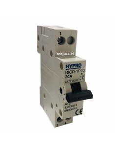 Conmutador modular 1 polo 20A
