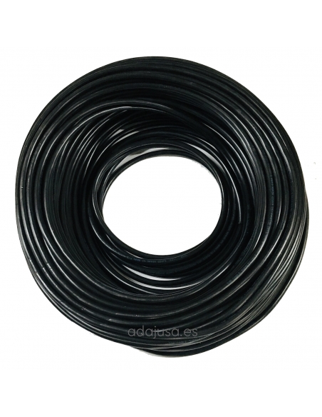 Manguera 4x1,5mm PVC negro
