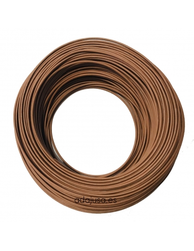 Flexible unipolar cable 6 mm2 brown