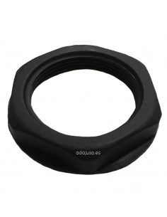 Black polyamide M40 gland nut