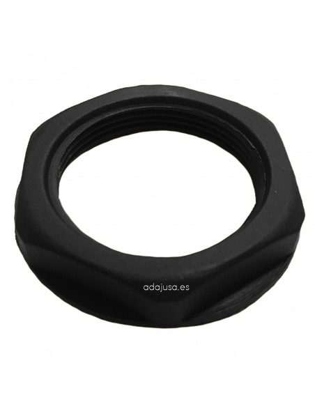 Tuerca para prensaestopas M40 poliamida negro