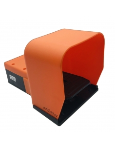 Pedal neumático biestable con protección - Metal work
