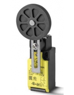 End of stroke adjustable lever with adjustable roller 50mm FTN Series - Giovenzana