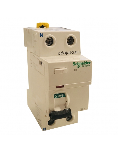 Diferencial 2 polos 25A 10mA AC iID - Schneider