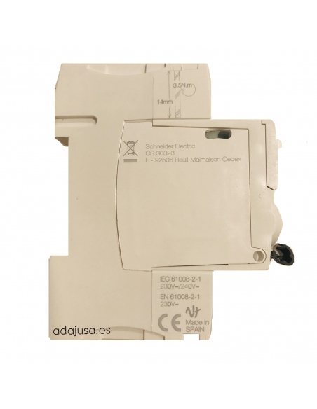 Differential 2 poles 25A 10mA AC iID - Schneider