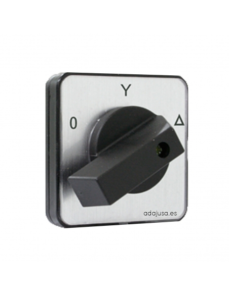 Placa mando frontal estrella-triángulo para 25-32-40A - Giovenzana
