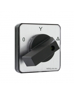 Placa mando frontal estrella-triángulo para 20A - Giovenzana