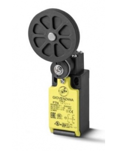 End of stroke rotary lever with roller 50mm FTN Series - Giovenzana