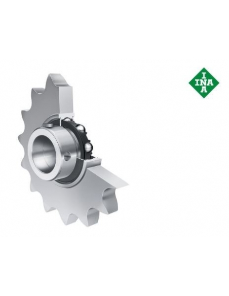 Tension wheel for chain diameter 15mm 14 teeth - INA