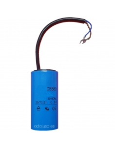 Condensador permanente 1uF 450Vac 
