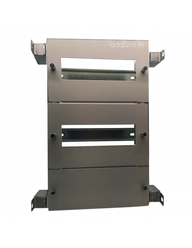 Chassis 18 modules 2 rows 400x300 Sheet metal - ASJD