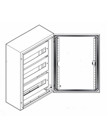 Chasis 78 módulos 3 filas 800x600 Chapa - ASJD