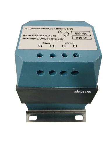 Autotransformador monofásico 100VA IP-20