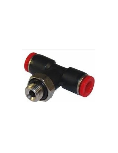 8 1/4" CENTRALE RACCORDI ARIA OTTONE RACCORDO RAPIDO T TUBO D 