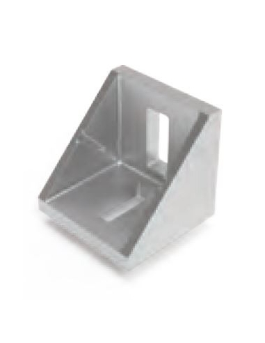 Staffa in alluminio per profilo 40x40