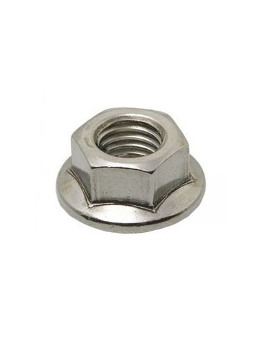 Nut with washer