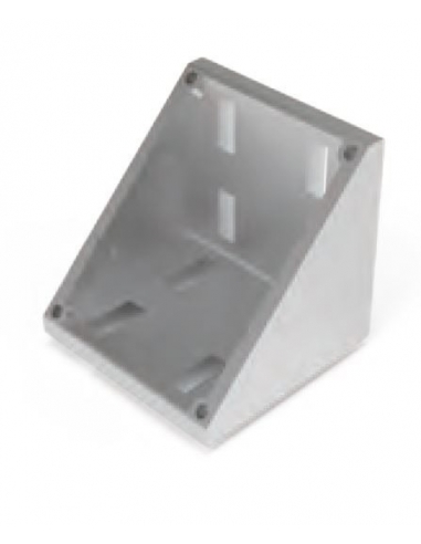Staffa in alluminio per profilo 90x90 - ADAJUSA
