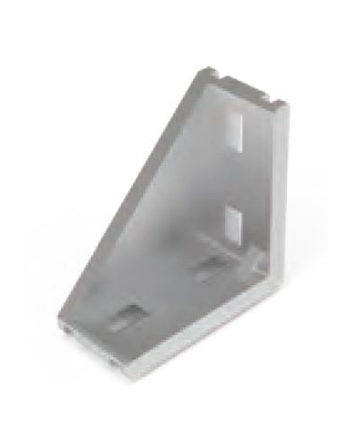 Staffa in alluminio per profilo 30x60 - ADAJUSA