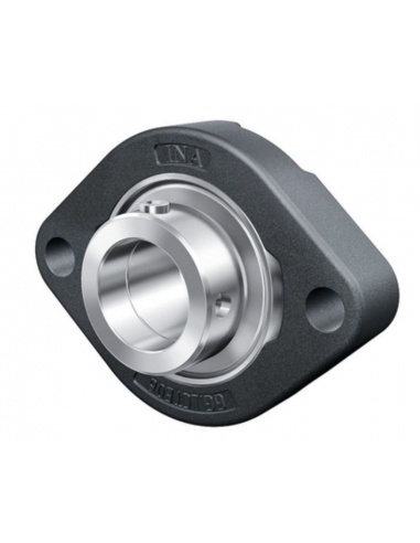 Oval bracket with shaft bearing 30mm FLCTE30-XL - INA