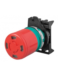 Cabeza pulsador de emergencia 30mm con indicación - Giovenzana adajusa. 2