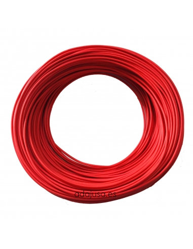 Rolo de cabo flexível unipolar 0,75 mm vermelho 100m