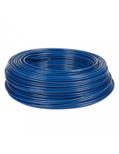 Azul Cable FLEXIBLE H07V-K 1 x 1,5 mm Rollo 100 m 