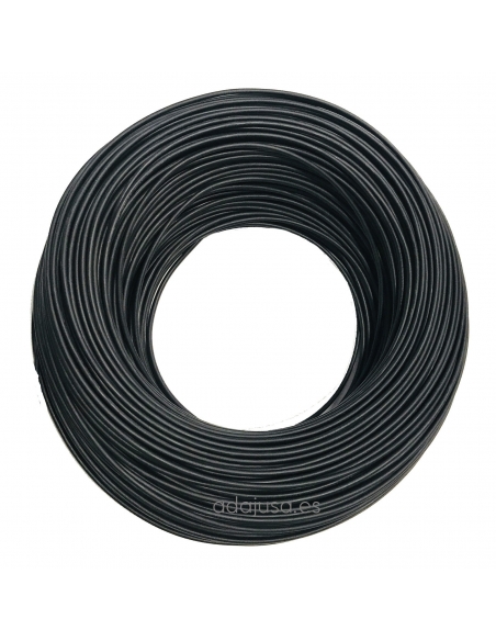 Cable flexible para instalaciones fotovoltaicas 4 mm negro