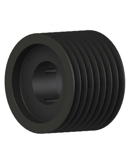 SPB 236x8 V-belt Pulley T3535 Plug Slot - ADAJUSA
