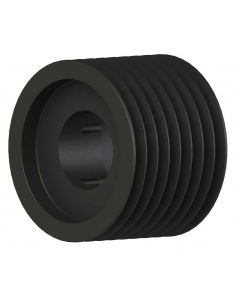Polea correa trapecial SPB 560x8 ranura taper T4545 - ADAJUSA