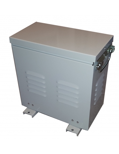 Three-phase transformer 6.3 KVA special voltages with box