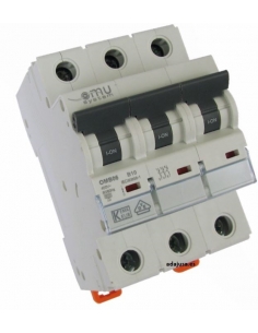 Magnetotérmico 3 polos 2A OMU adajusa OMB06302C