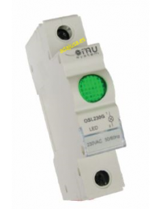Indicador modular luminoso color verde ADAJUSA
