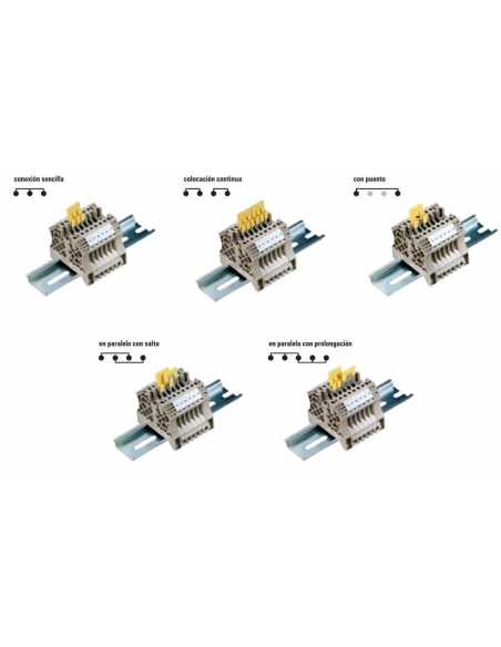 Puente para borna 2,5 mm WQV 2.5/10 1054460000 Weidmuller | ADAJUSA | precio