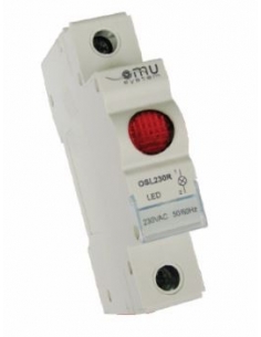 Indicador modular luminoso color rojo ADAJUSA