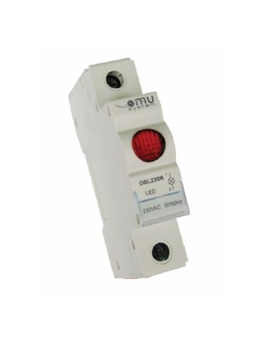 Indicador modular luminoso color rojo ADAJUSA