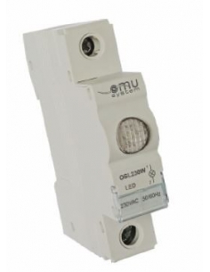 Indicador modular luminoso color blanco ADAJUSA