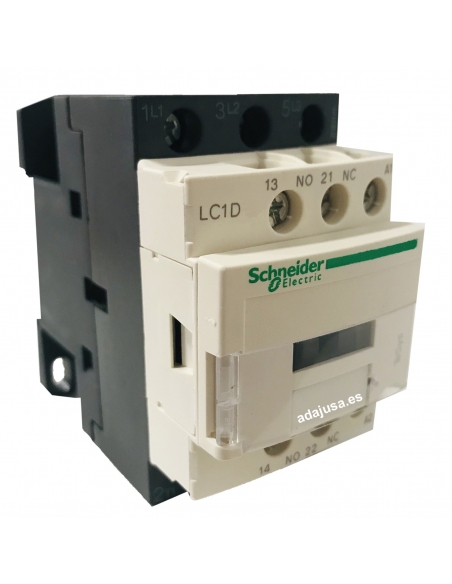 Contactor trifásico 9A bobina 230Vac - Schneider