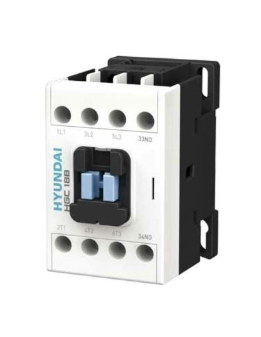 Three-phase contactor 115A coil 230Vac - Hyundai Electric