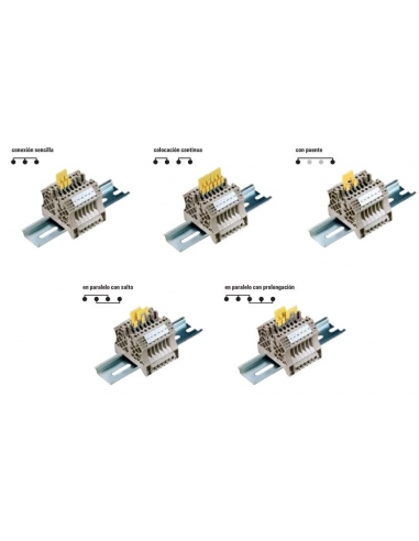 Puente para borna 2,5 mm WQV 2.5/10 1054460000 Weidmuller | ADAJUSA | precio