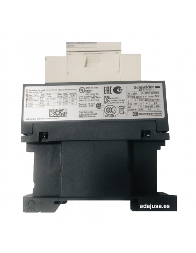 Contactor trifásico 18A bobina 230Vac - Schneider