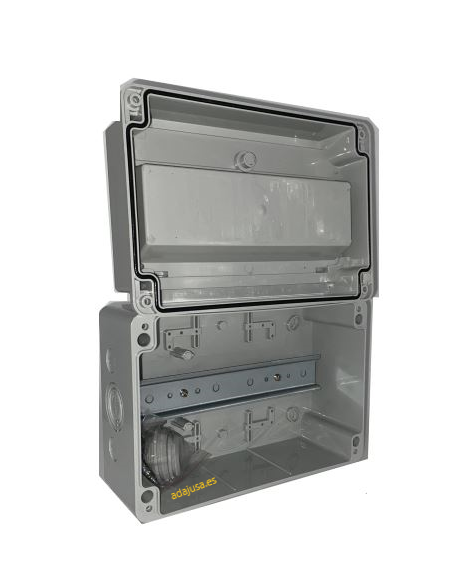 Caja modular 10 elementos superficie para magnetotérmicos y diferenciales serie MFKV ADAJUSA