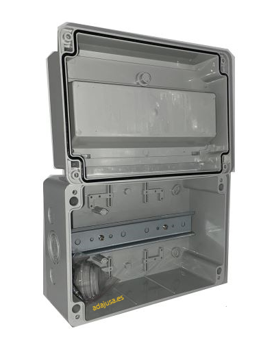 Caja modular 14 elementos superficie para magnetotérmicos y diferenciales serie MFKV ADAJUSA