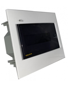 Distribution cabinet 12 modules for recessing