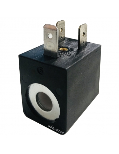 Solenoid valve coil 12Vdc 6.5 W T22 diameter 10 - adajusa.es